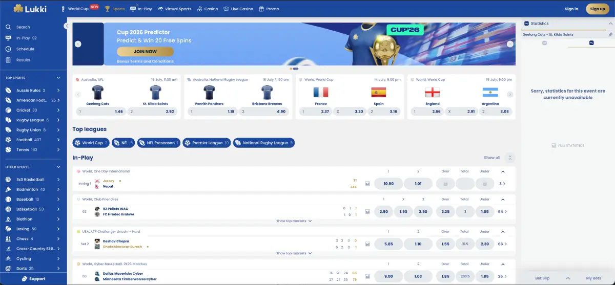 Lukki sports betting